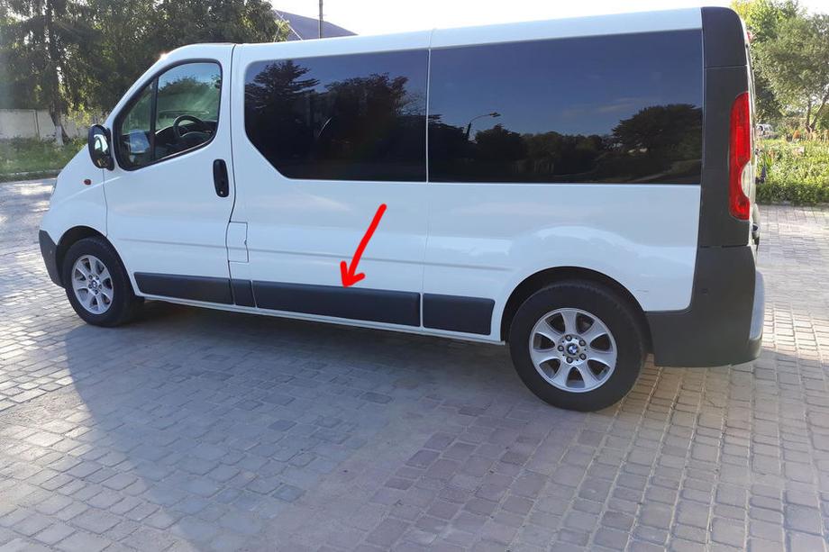 Renault Trafic 2001–2015 Original begagnad dörrlist (L3) Image