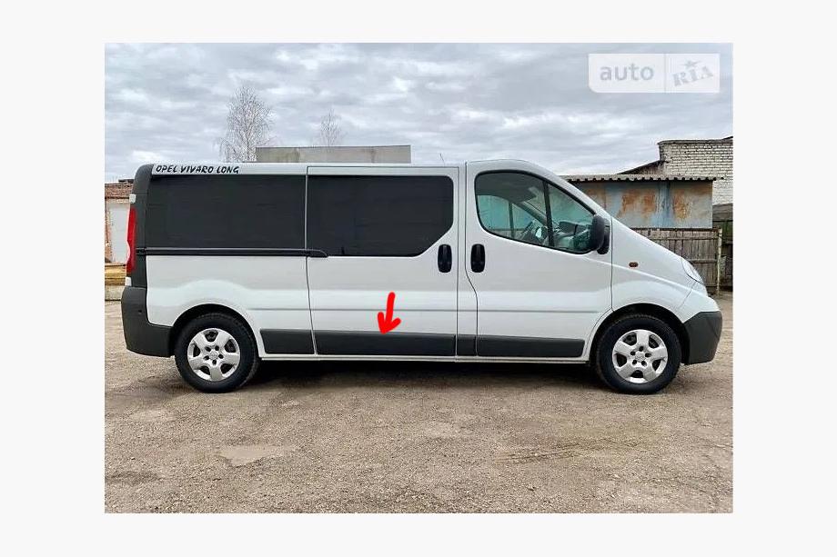 Renault Trafic 2001–2015 Dörrlist original begagnad (R3) Image