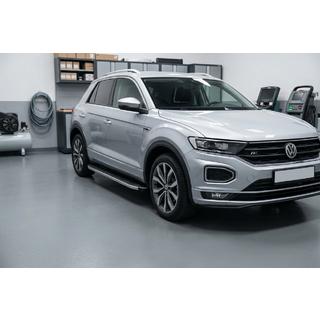 Sidosteg Fullmond (2 st, aluminium) Volkswagen T-Roc 2017–2025 foto 1
