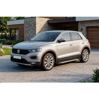 Sidosteg Line (2 st, aluminium) Volkswagen T-Roc 2017–2025 foto 1