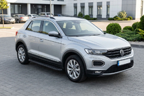 Volkswagen T-Roc 2017–2025 Sidosteg Tayga Black (2 st, aluminium) foto 1