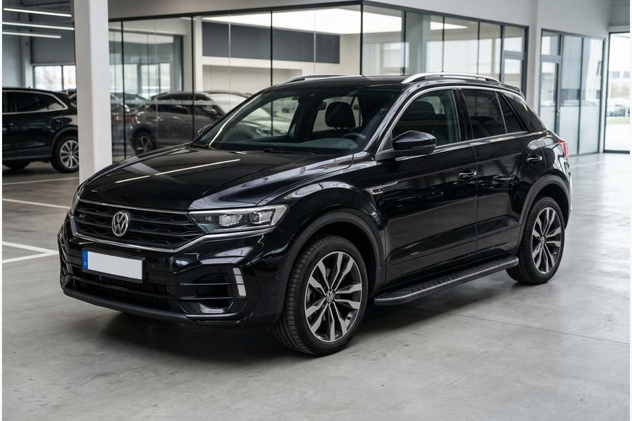 Volkswagen T-Roc 2017–2025 Sidosteg Bosphore Black (2 st, aluminium) Image