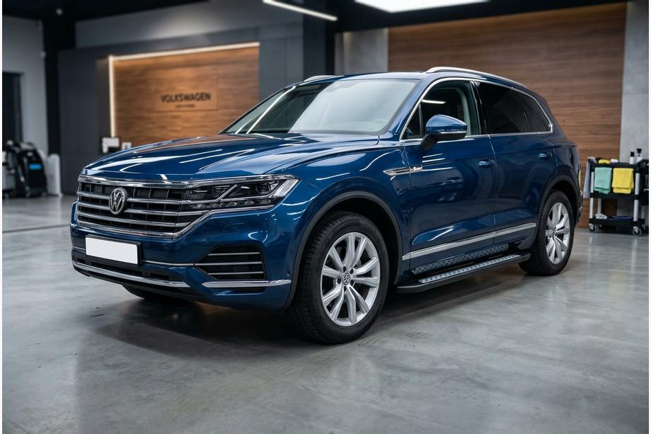 Volkswagen Touareg 2018– Sidosteg Vision New Black (2 st, aluminium) Image