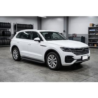 Sidosteg Tayga Black (2 st, aluminium) foto 1