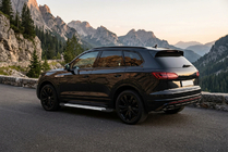 Volkswagen Touareg 2018– Sidosteg Allmond Grey (2 st, aluminium) foto 1