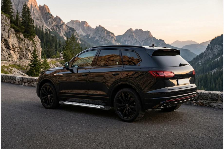 Volkswagen Touareg 2018– Sidosteg Allmond Grey (2 st, aluminium) Image
