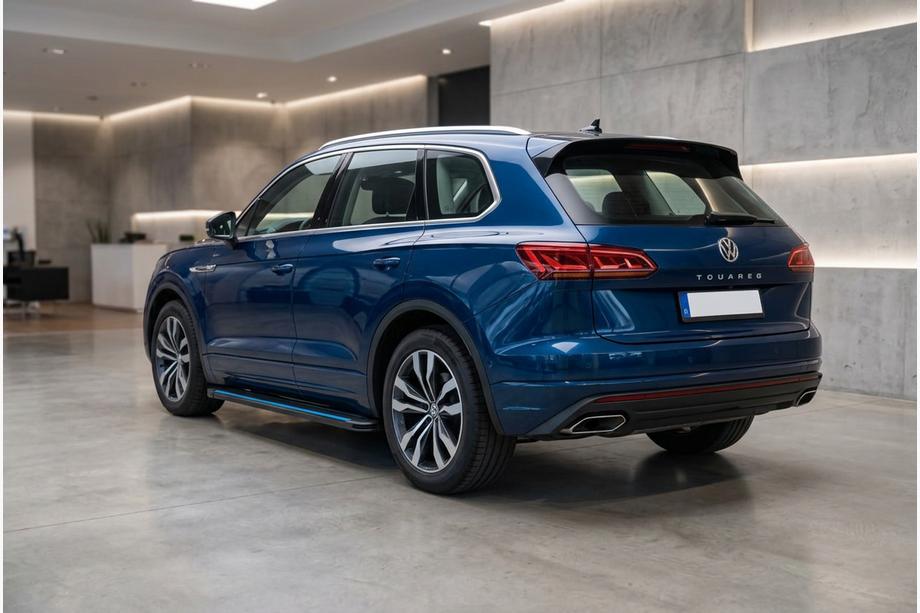 Volkswagen Touareg 2018– Sidosteg Maya Blue (2 st, aluminium) Image