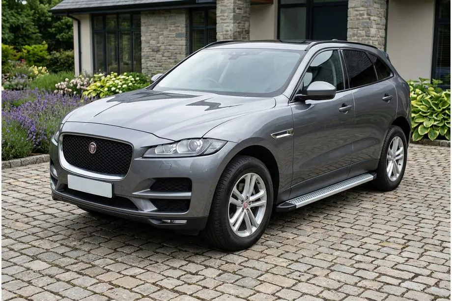 Jaguar F-PACE 2016– Sidosteg Maya V2 (2 st, aluminium) Image