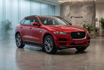Jaguar F-PACE 2016– Sidosteg Maya Red (2 st, aluminium) foto 1