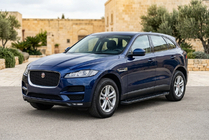 Jaguar F-PACE 2016– Sidosteg Allmond Black (2 st, aluminium) foto 1