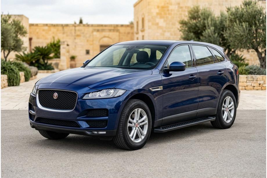 Jaguar F-PACE 2016– Sidosteg Allmond Black (2 st, aluminium) Image