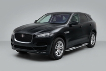 Jaguar F-PACE 2016– Sidosteg Tayga V2 (2 st, aluminium) foto 1