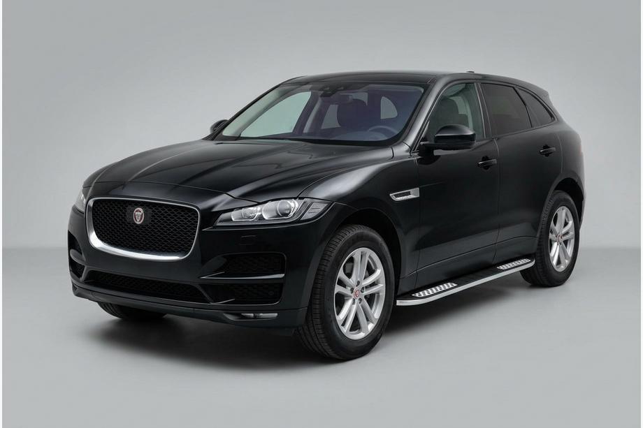 Jaguar F-PACE 2016– Sidosteg Tayga V2 (2 st, aluminium) Image