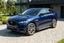 Jaguar F-PACE 2016– Sidosteg Vision New Black (2 st, aluminium) foto 1