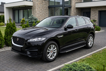 Jaguar F-PACE 2016– Sidosteg Bosphorus Grey (2 st, aluminium) foto 1