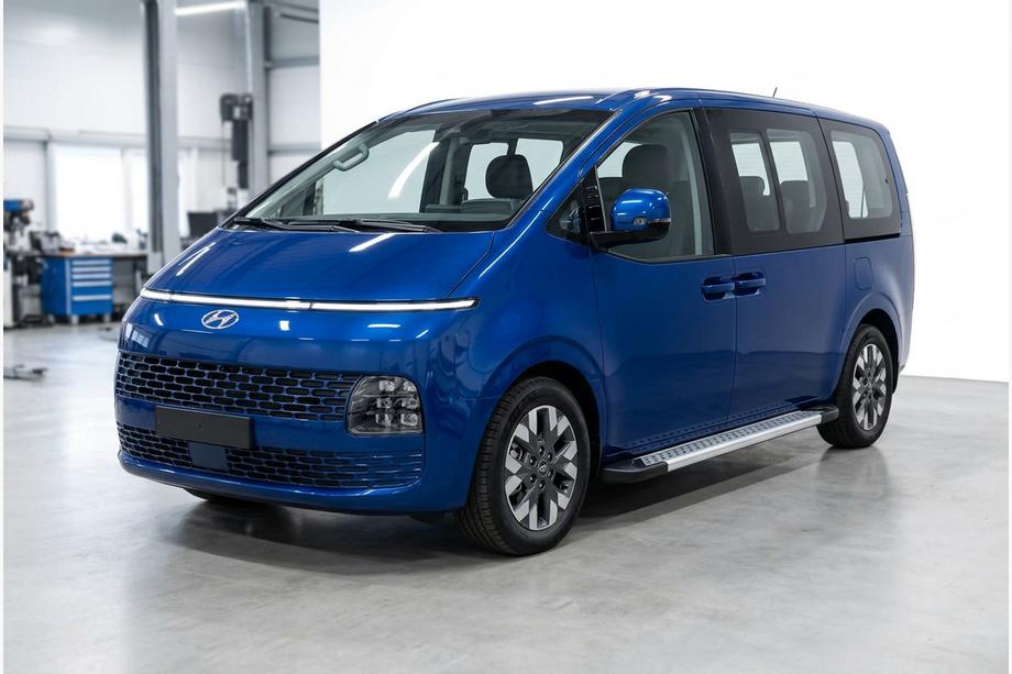 Hyundai Staria 2021– Sidosteg Vision New Grey (2 st, aluminium) Image