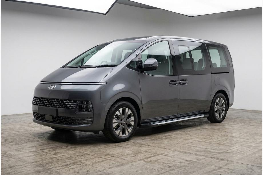 Hyundai Staria 2021– Sidosteg Sunrise (2 st, aluminium) Image
