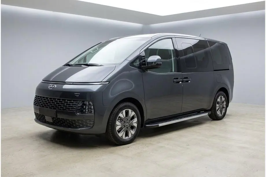 Hyundai Staria 2021– Sidosteg Duru (2 st, aluminium) Image