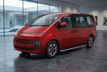 Hyundai Staria 2021– Sidosteg Maydos V1 (2 st, aluminium ↗ rostfritt stål) foto 1