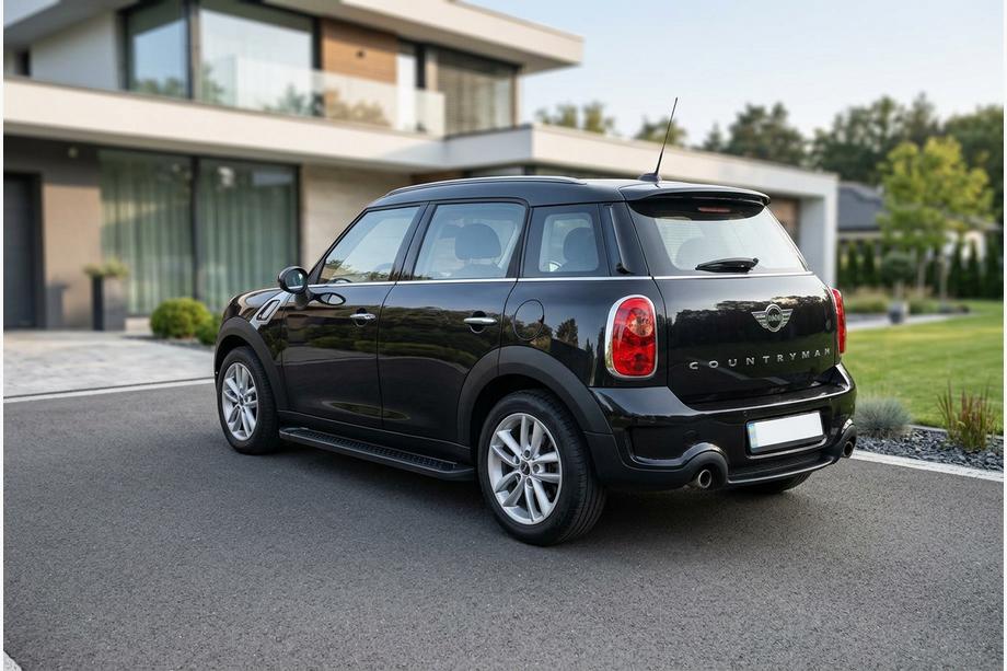 Mini Countryman R60 2010–2017 Sidosteg Allmond Black (2 st, aluminium) Image