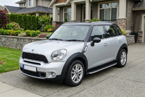 Mini Countryman R60 2010–2017 Sidosteg Fullmond (2 st, aluminium) foto 1