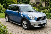 Mini Countryman R60 2010–2017 Sidosteg BlackLine (2 st, aluminium) foto 1
