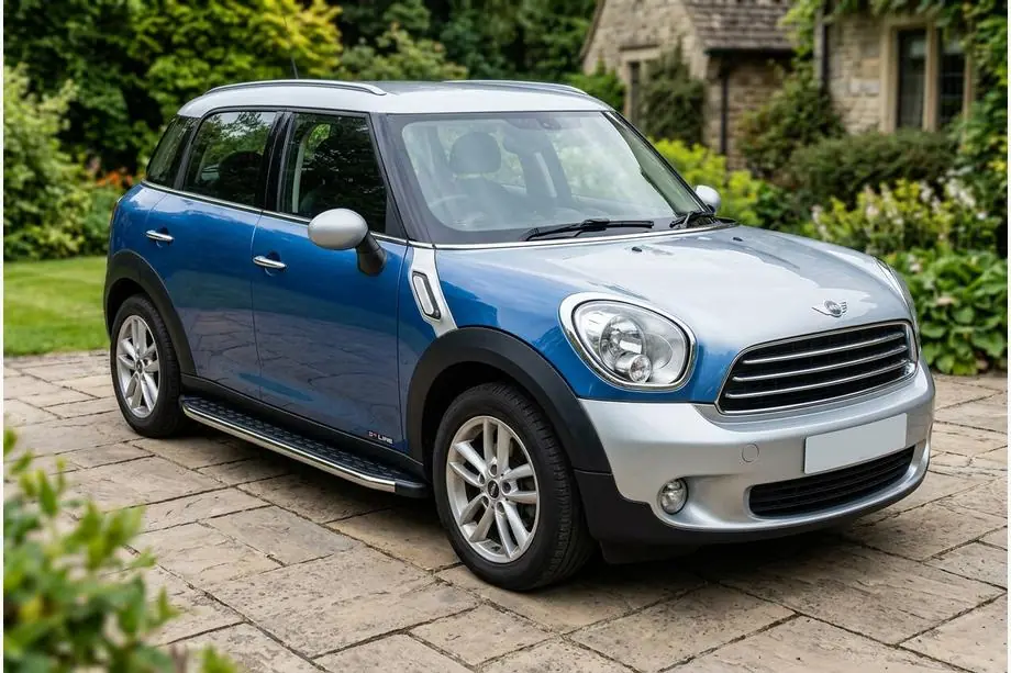 Mini Countryman R60 2010–2017 Sidosteg BlackLine (2 st, aluminium) Image