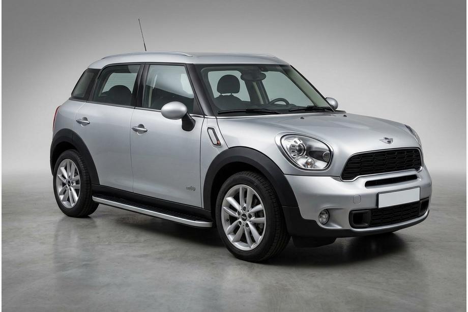 Mini Countryman R60 2010–2017 Sidosteg Tayga Grey (2 st, aluminium) Image