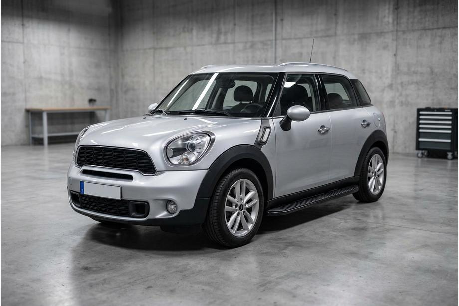 Mini Countryman R60 2010–2017 Sidosteg Tayga Black (2 st, aluminium) Image