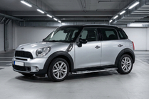 Mini Countryman R60 2010–2017 Sidosteg Tayga V2 (2 st, aluminium) foto 1