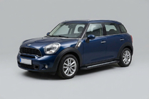Mini Countryman R60 2010–2017 Sidosteg Vision New Black (2 st, aluminium) foto 1