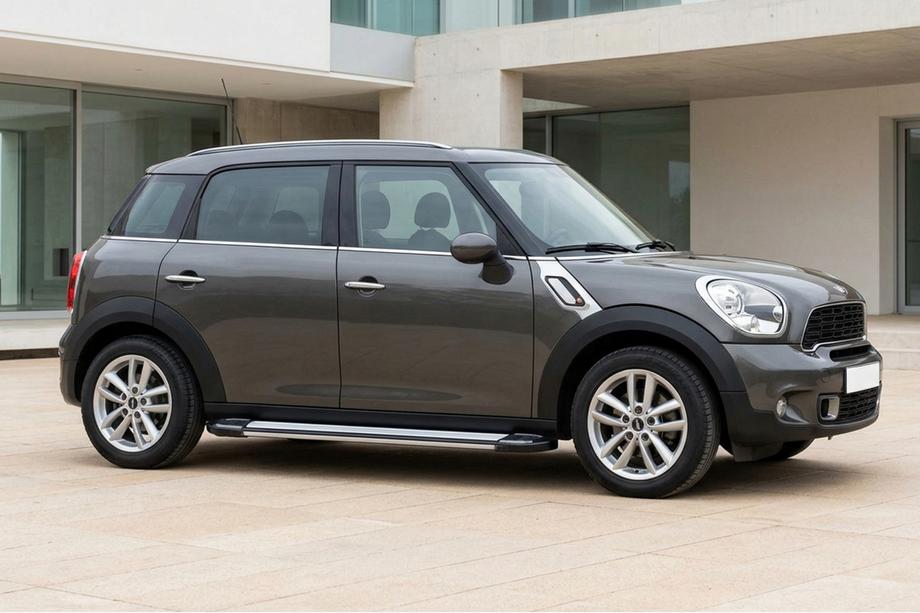 Mini Countryman R60 2010–2017 Sidosteg Rainbow (2 st, aluminium) Image
