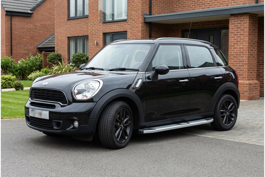 Mini Countryman R60 2010–2017 Mevsim Grey sidosteg (2 st, aluminium) Image