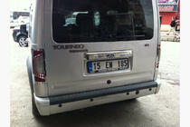 Ford Transit 2000–2014 Dekorlist ovanför registreringsskylten (rostfritt stål) foto 5
