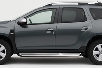 Renault Duster 2018–2024 OEM sidosteg (2 st, aluminium) foto 1