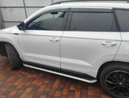 Skoda Karoq 2018– Sidosteg OEM V2 (2 st, aluminium) foto 2