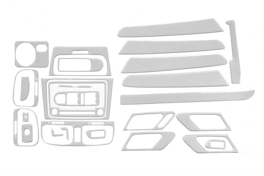 Volkswagen Golf 6 2008–2014 Instrumentpanelinlägg (stort kit) Image