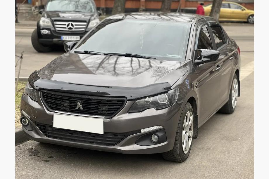 Peugeot 301 2012– Motorhuvsdeflektor 2017 + (EuroCap) Image