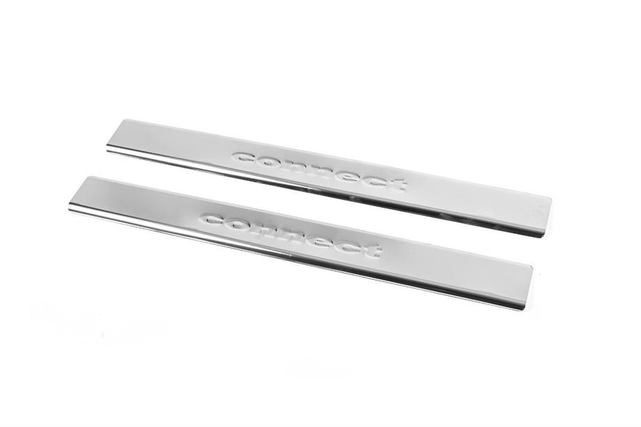 Ford Connect 2002–2006 Tröskelskydd Carmos V2 (2 st, rostfritt stål) Image