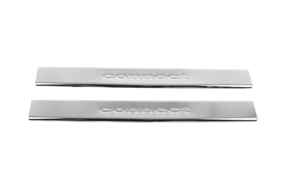 Ford Connect 2010–2013 Tröskelskydd Carmos V2 (2 st, rostfritt stål) Image