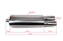 Straight pipe bakre del BLMR0017 foto 2