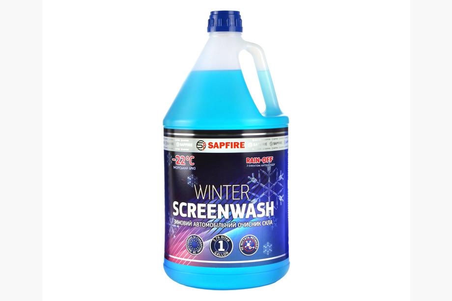 Sapfire spolarvätska vinter -22 °C med regnavvisande effekt (3,79 l, havbris) Image