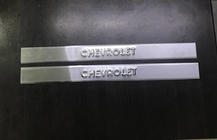 Chevrolet Lacetti 2003–2024 PRISSÄNKT! Carmos instegslister (2 st., rostfritt stål) foto 1