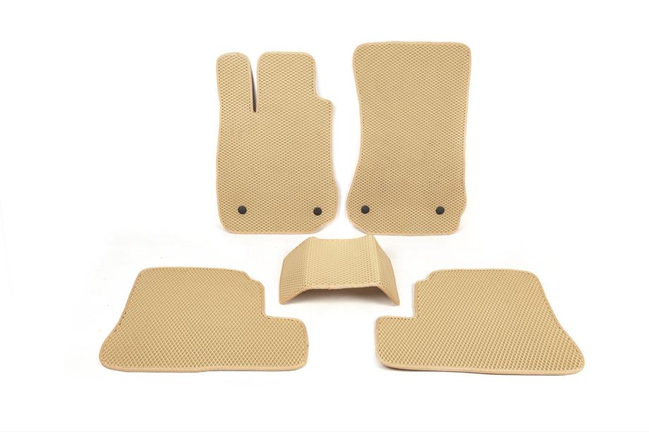 Mercedes S-class W221 2005–2013 EVA-bilmattor (Long, beige) Image