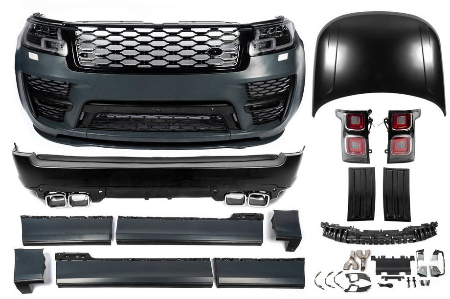 Range Rover IV L405 2013–2021 Facelift ombyggnadssats SVO 2018+ (med strålkastare) Image