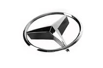 Mercedes CLS C219 2004–2010 Framemblem (16 cm) foto 1
