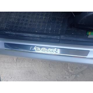 Carmos V2 instegslister (4 st, rostfritt stål) Dacia Logan MCV 2004–2014 foto 2