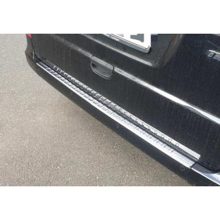 Bakre stötfångarskydd med vikt kant (Carmos V2, rostfritt stål) Mercedes Viano 2004–2014 foto 1