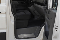 Volkswagen Crafter 2006–2016 Invändiga instegslister i krom (Carmos V2) 3 st, Carmos – turkiskt stål foto 1