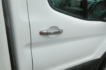 Ford Transit 2014– Dörrhandtagskåpor Carmos (rostfritt stål) foto 9
